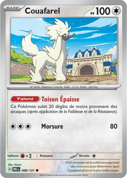 088/131 Couafarel POKEBALL - Évolutions Prismatiques