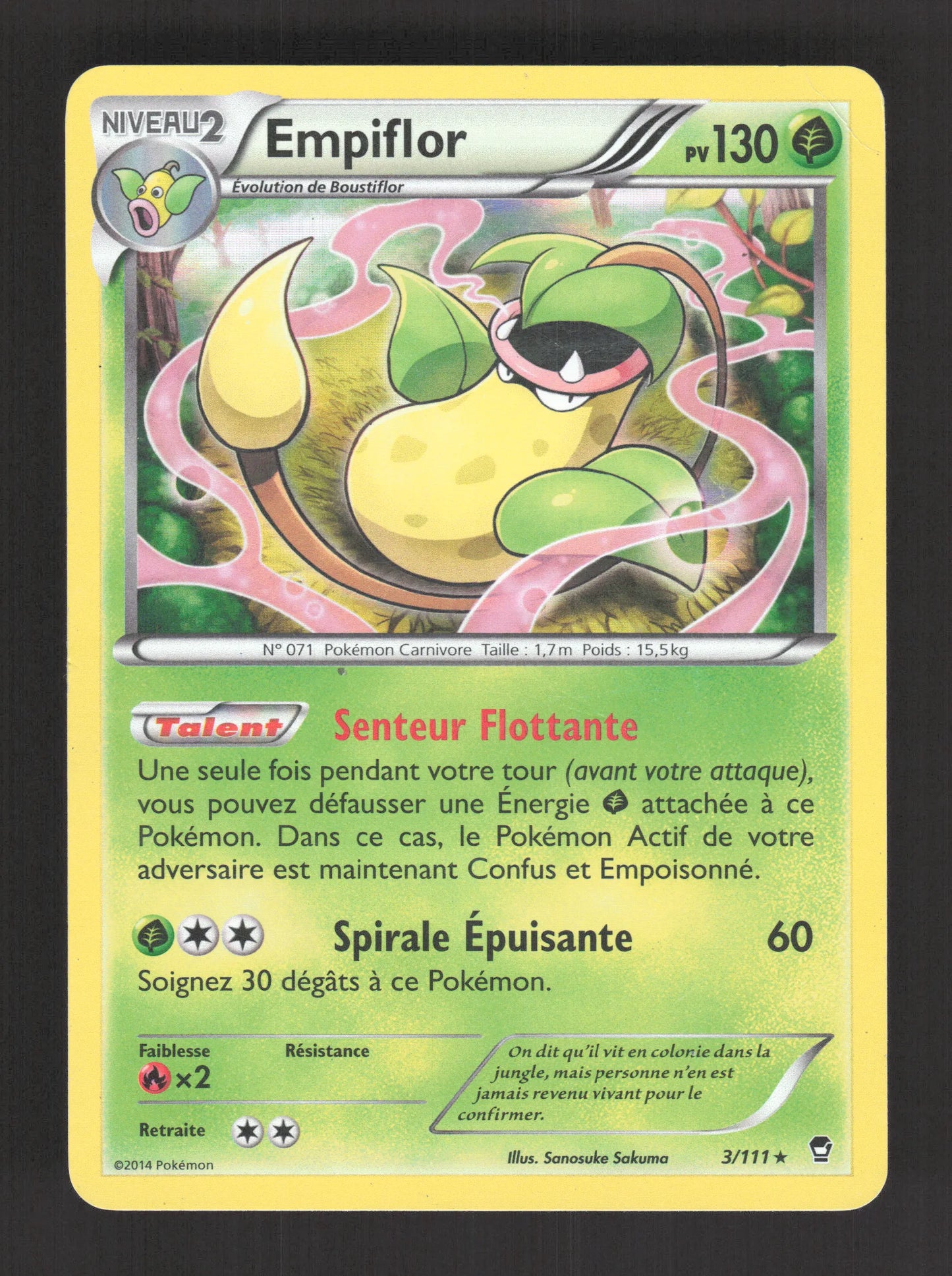 3/111 Empiflor HOLO - Poings Furieux