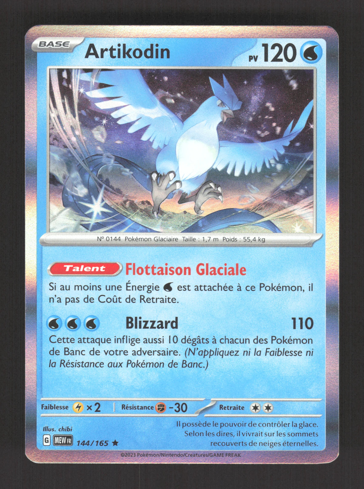 144/165 Artikodin HOLO - 151