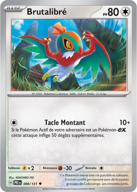089/131 Brutalibre POKEBALL - Évolutions Prismatiques