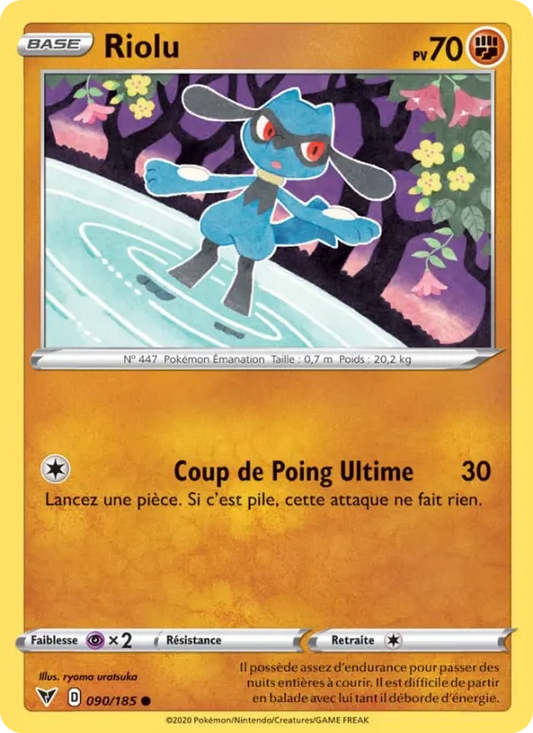 090/185 Riolu Reverse - Voltage Éclatant