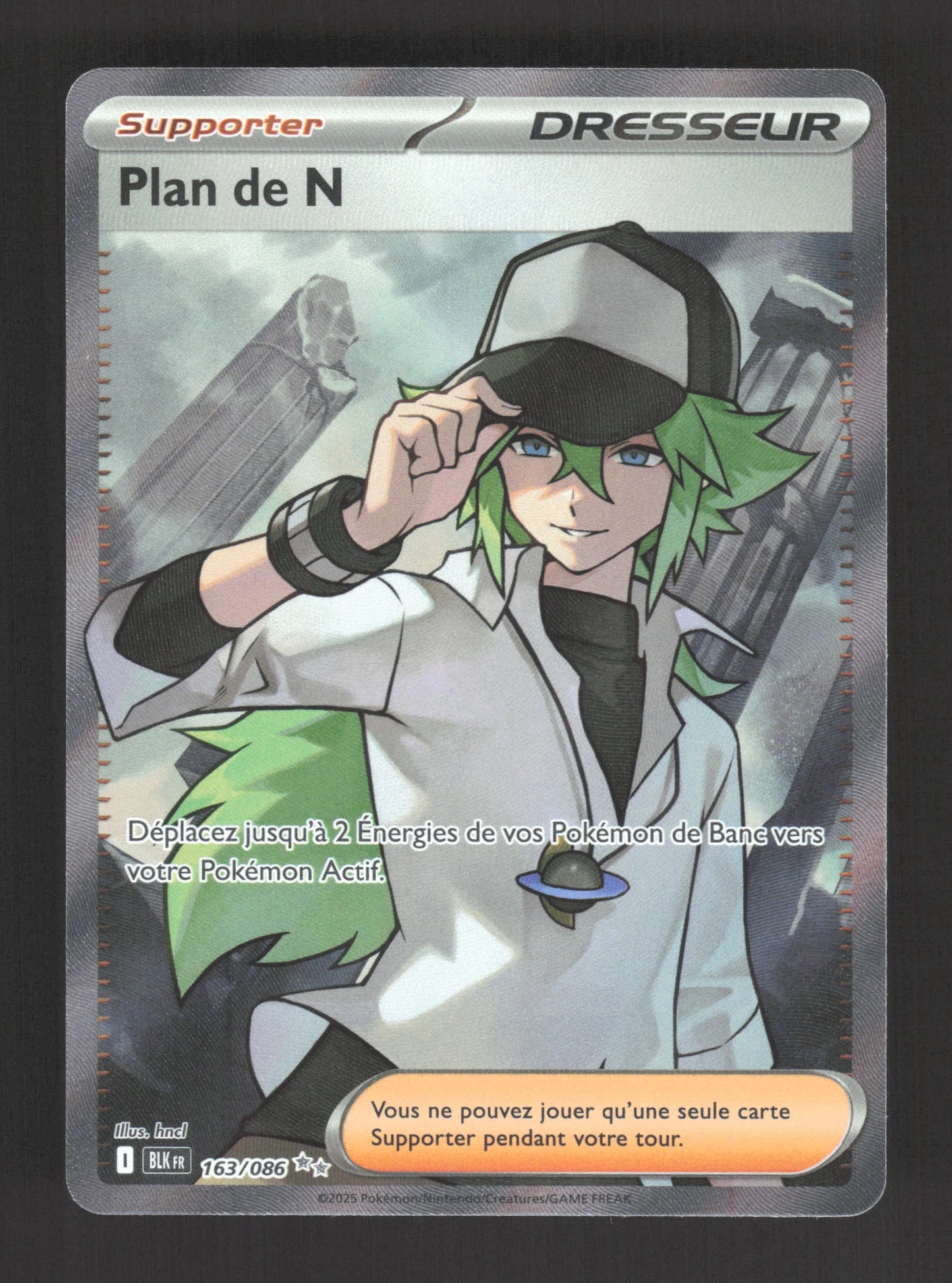 163/086 Plan de N DRESSEUR - Foudre Noire