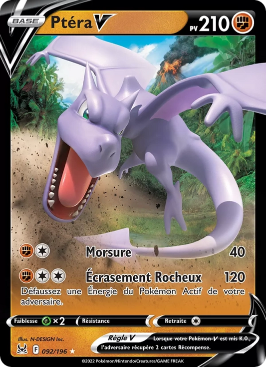 092/196 Ptera V - Origine Perdue