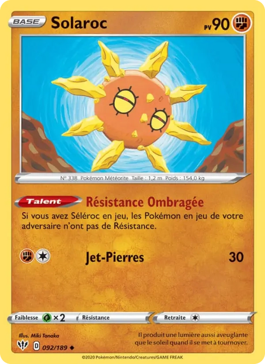 092/189 Solaroc Reverse - Ténèbres Embrasées