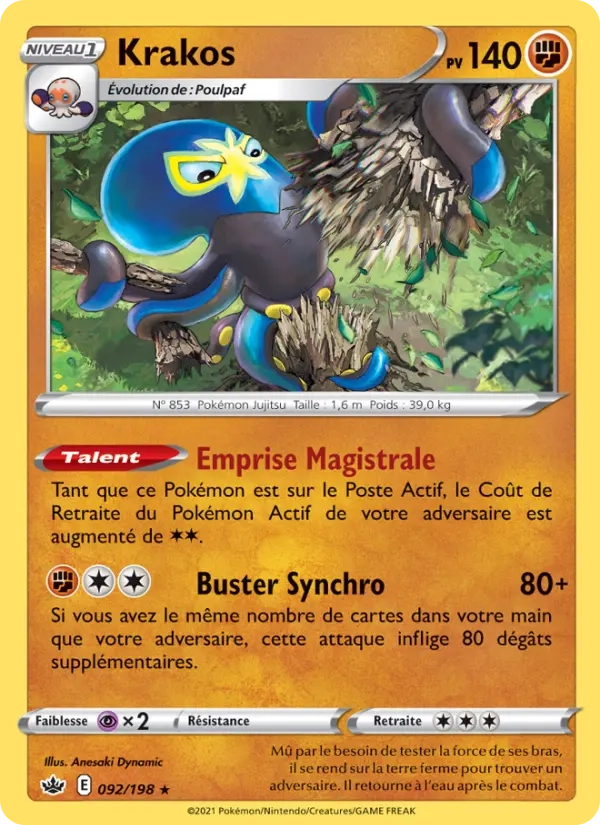 092/198 Krakos Reverse - Règne de Glace
