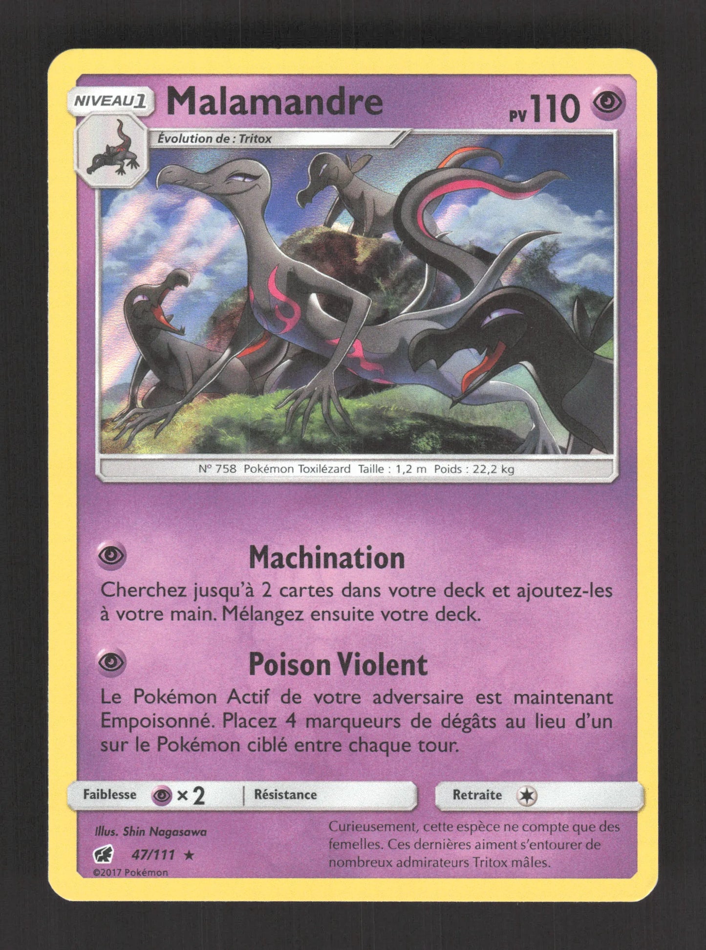 47/111 Malamandre HOLO - Invasion Carmin