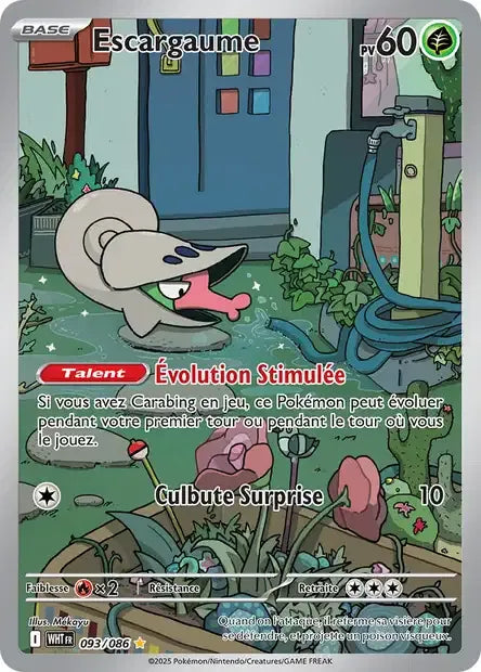 093/086 Escargaume AR - Flamme Blanche