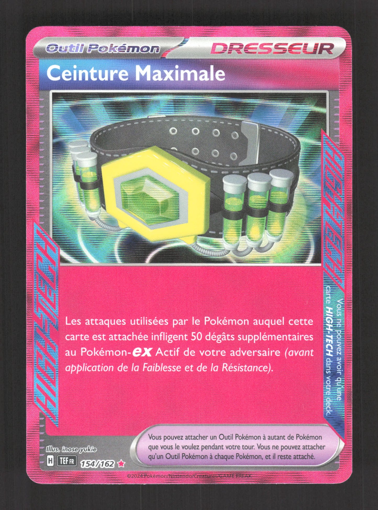 154/162 Ceinture Maximale ACE - Forces Temporelles