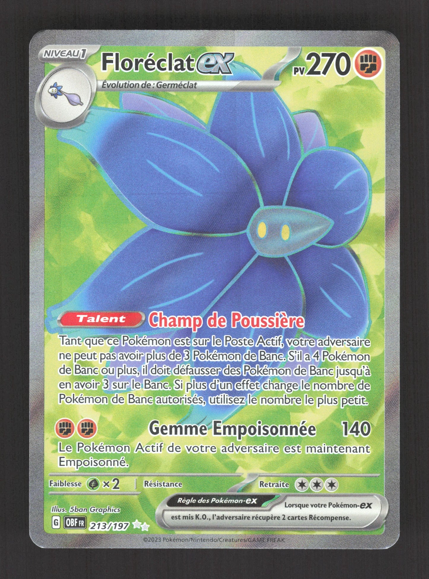 213/197 Floreclat EX - Flammes Obsidiennes