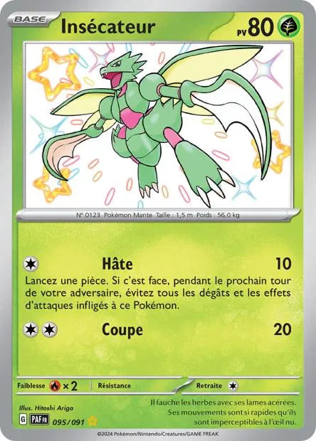 095/091 Insecateur SHINY - Destinées de Paldea