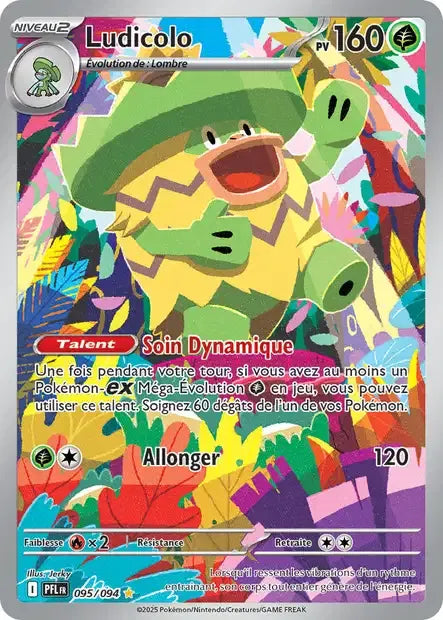 095/094 Ludicolo AR - Flammes Fantasmagoriques