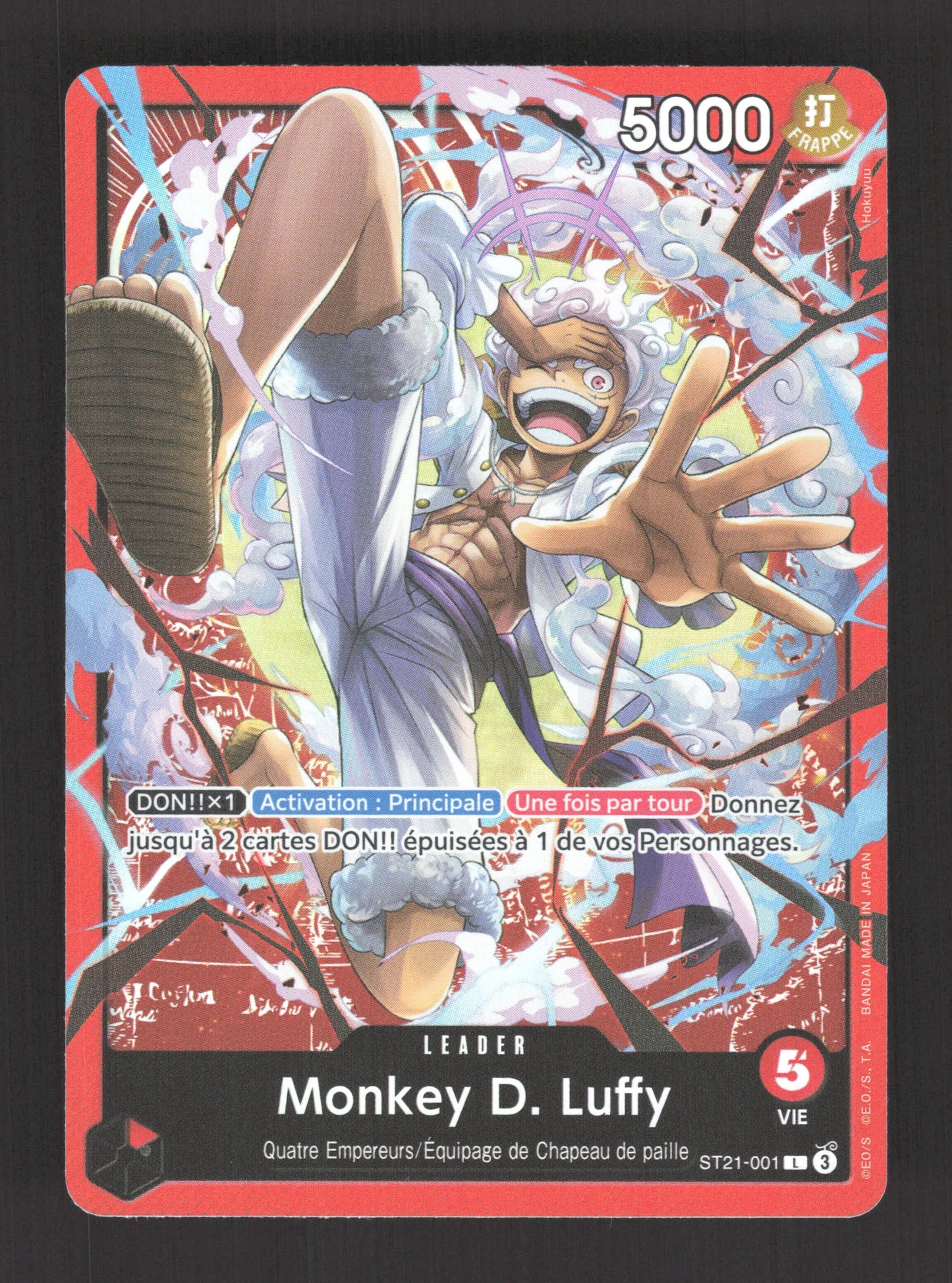 ST21-001-LEADER Monkey D Luffy LEADER - One Piece
