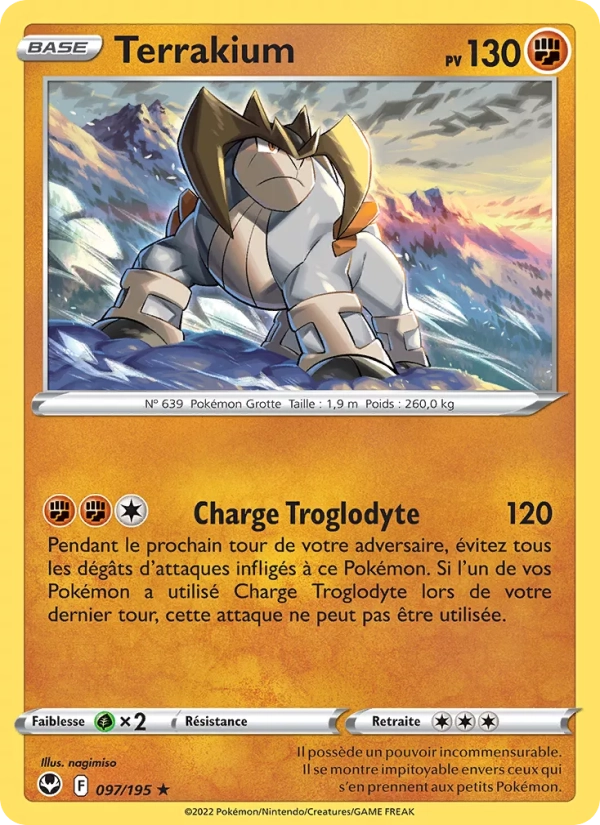 Terrakium Holo 097/195 - Tempête Argentée