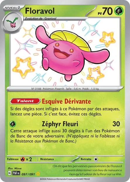 097/091 Floravol SHINY - Destinées de Paldea