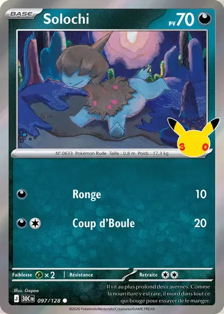 097/128 Solochi HOLO - 30 Anniversaire
