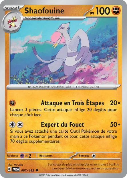 097/182 Shaofouine Reverse - Faille Paradoxe