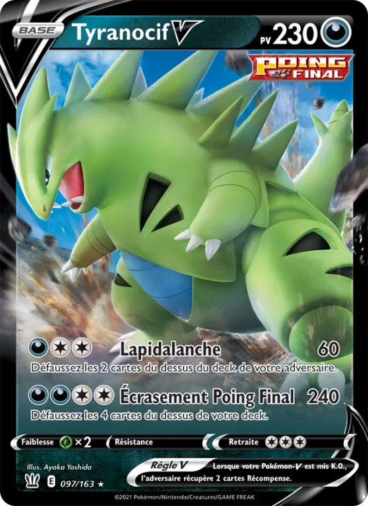 097/163 Tyranocif EX - Styles de Combat