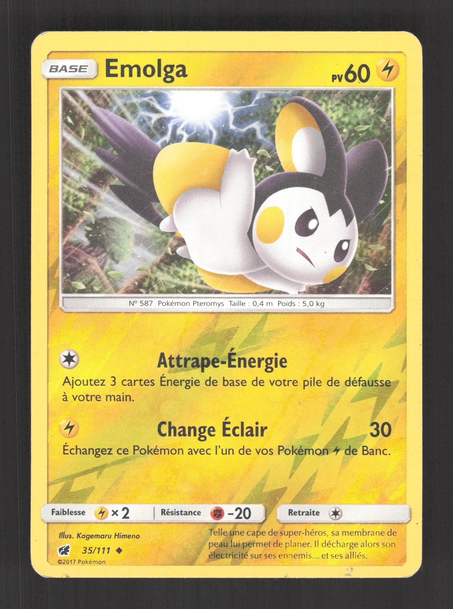 35/111 Emolga REVERSE - Invasion Carmin