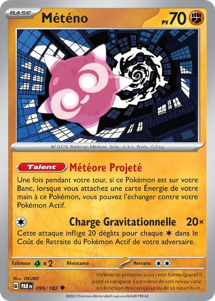 Météno Reverse 099/182 - Faille Paradoxe