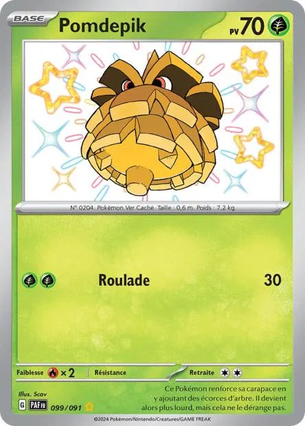 099/091 Pomdepik SHINY - Destinées de Paldea