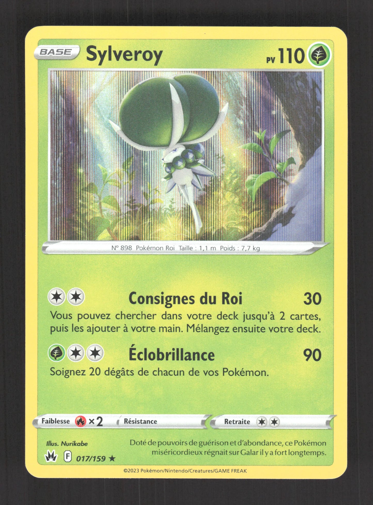 017/159 Sylveroy HOLO - Zénith Suprême