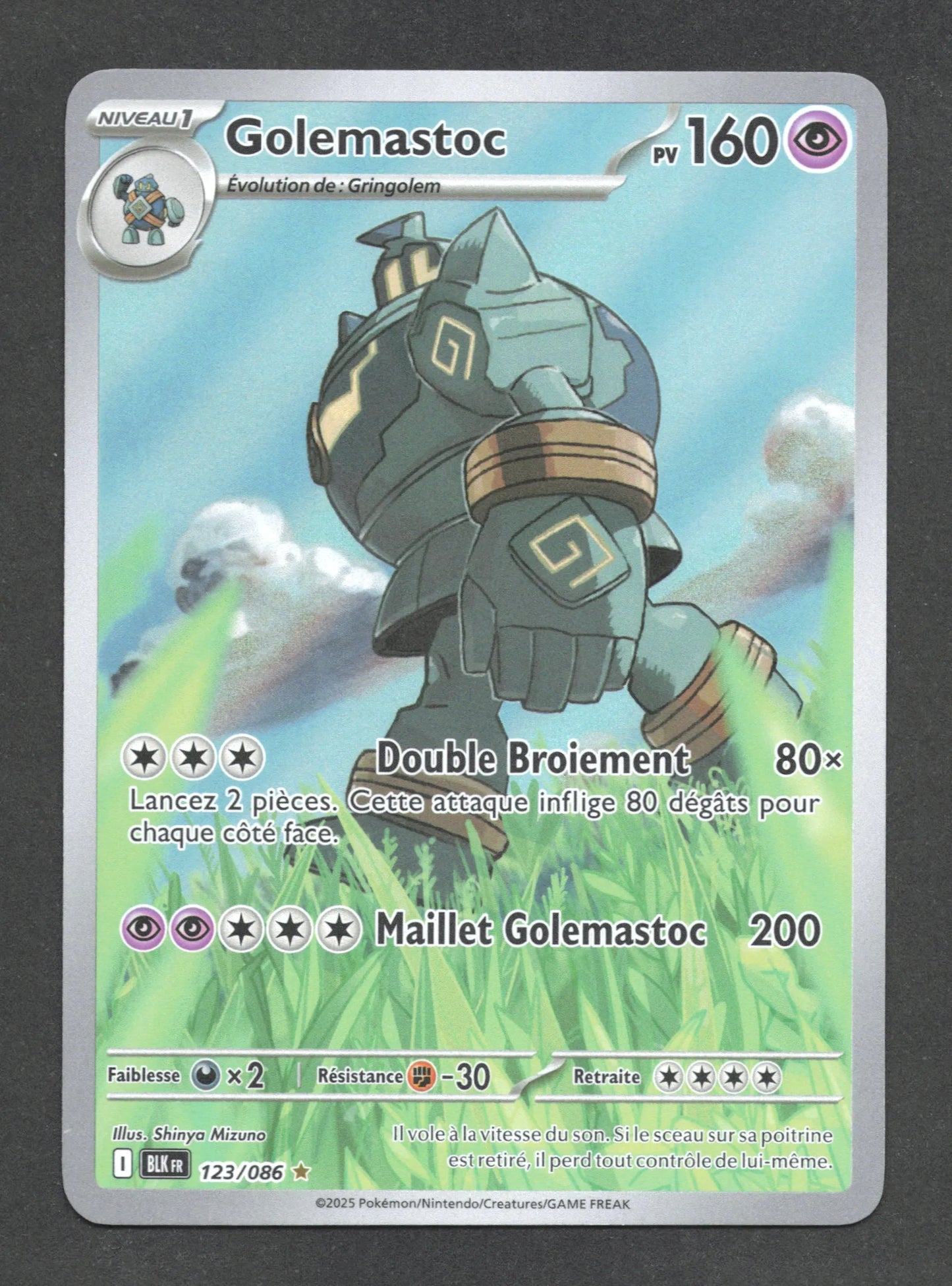 123/086 Golemastoc AR - Foudre Noire