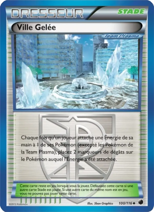 100/116 Ville Gelee REVERSE - Glaciation Plasma