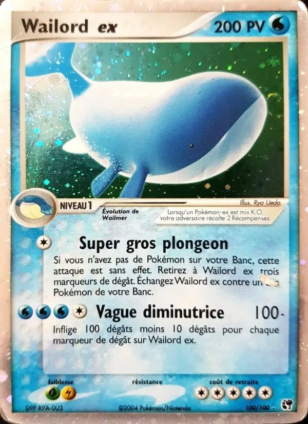 100/100 Wailord ex - Tempête de sable