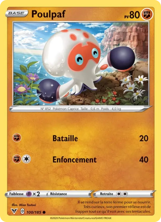 100/185 Poulpaf Reverse - Voltage Éclatant