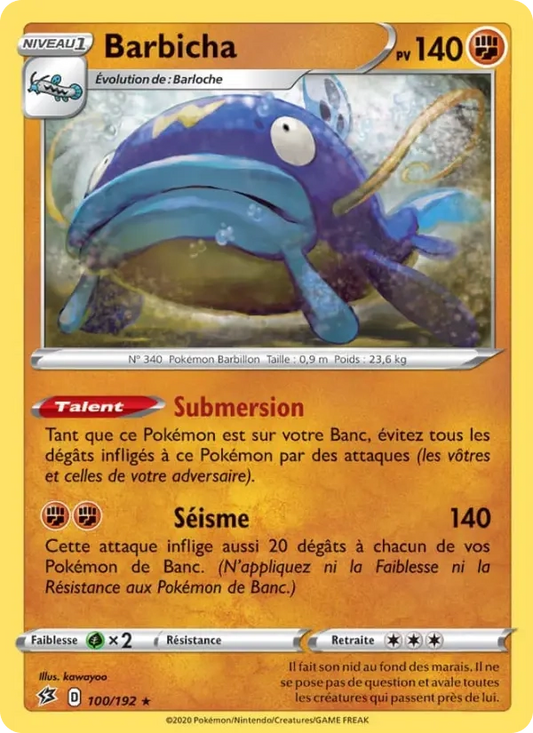 100/192 Barbicha Reverse - Clash des Rebelles