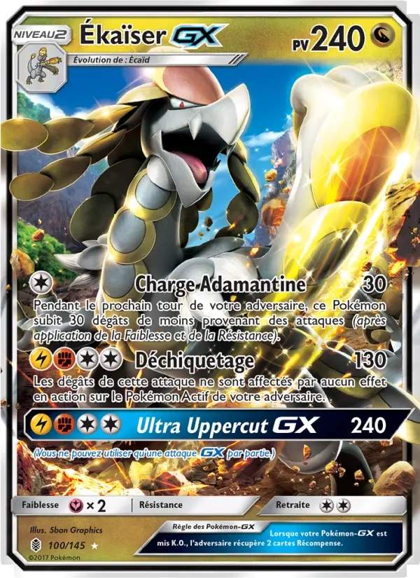 100/145 Ekaiser GX - Gardiens Ascendants