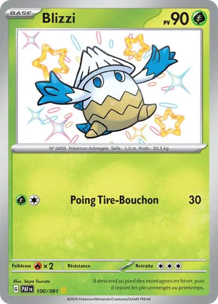 100/091 Blizzi SHINY - Destinées de Paldea