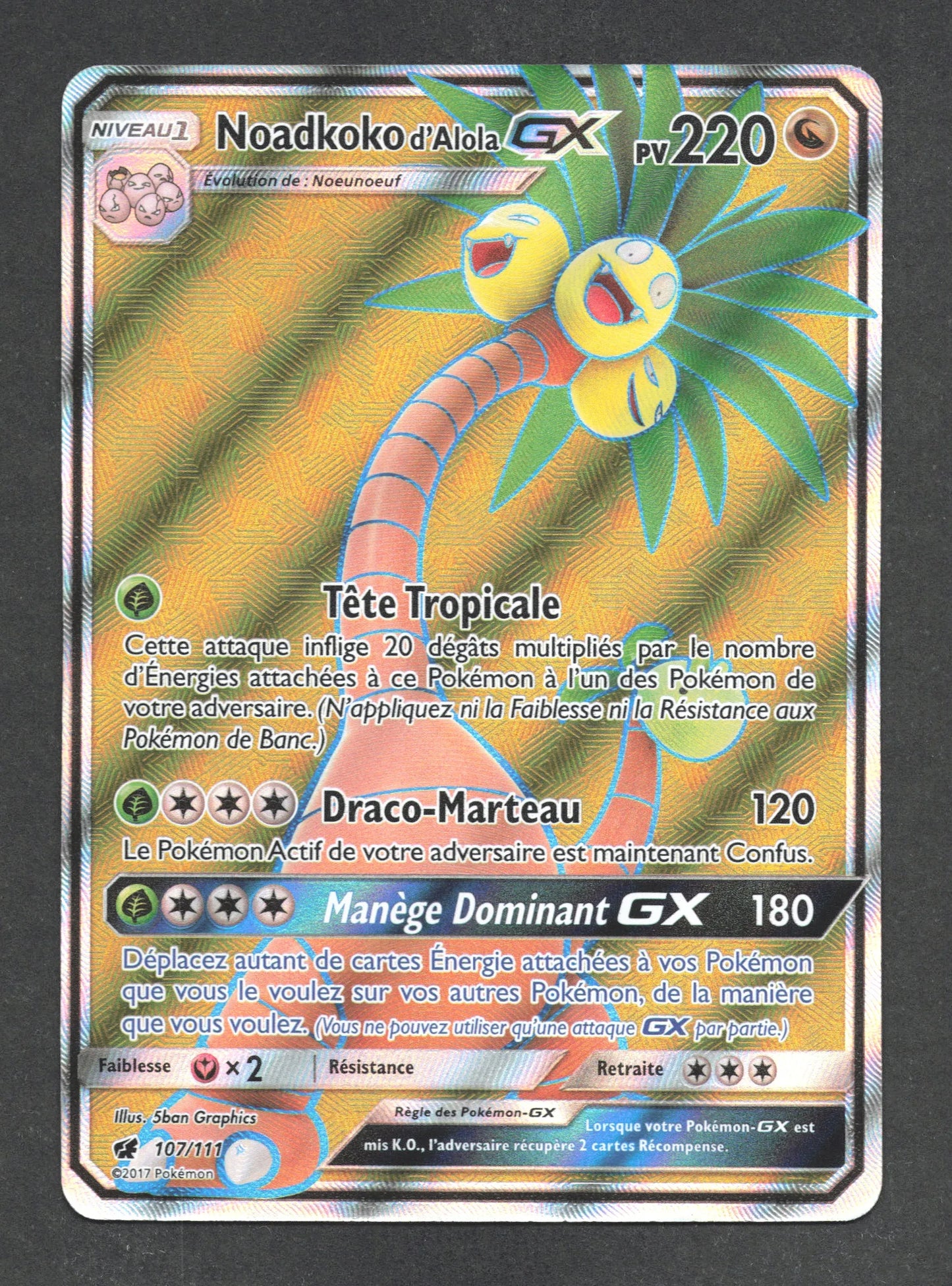107/111 Noadkoko GX - Invasion Carmin