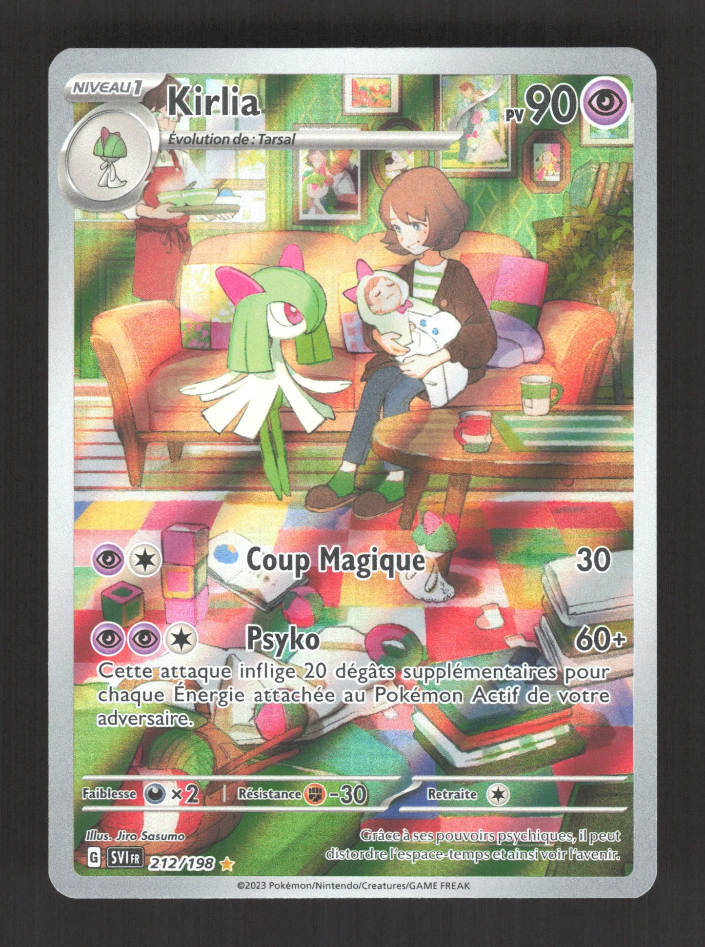 212/198 Kirlia AR - Écarlate et Violet