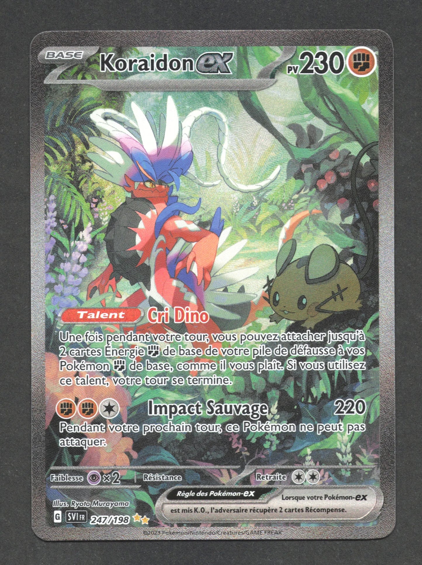 247/198 Koraidon EX - Écarlate et Violet