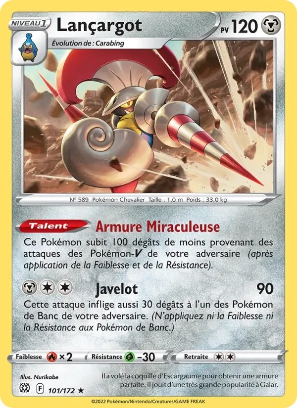 101/172 Lançargot Reverse - Stars Étincelantes