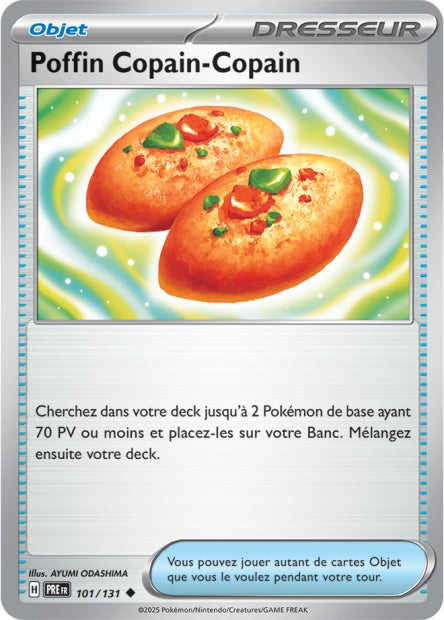 101/131 Poffin Copain Copain POKEBALL - Évolutions Prismatiques
