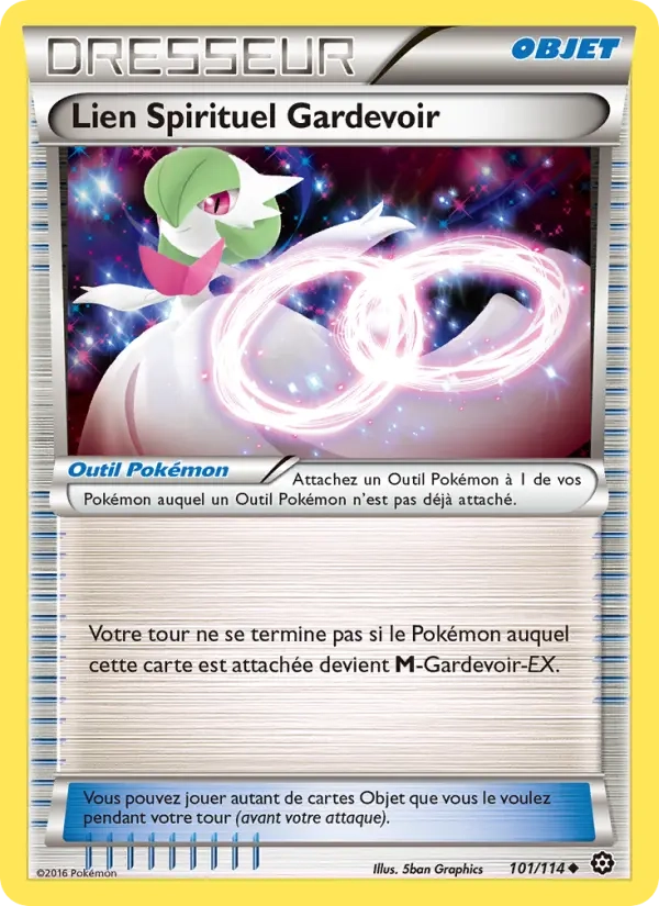 101/114 Lien Spirituel Gardevoir REVERSE - Offensive Vapeur