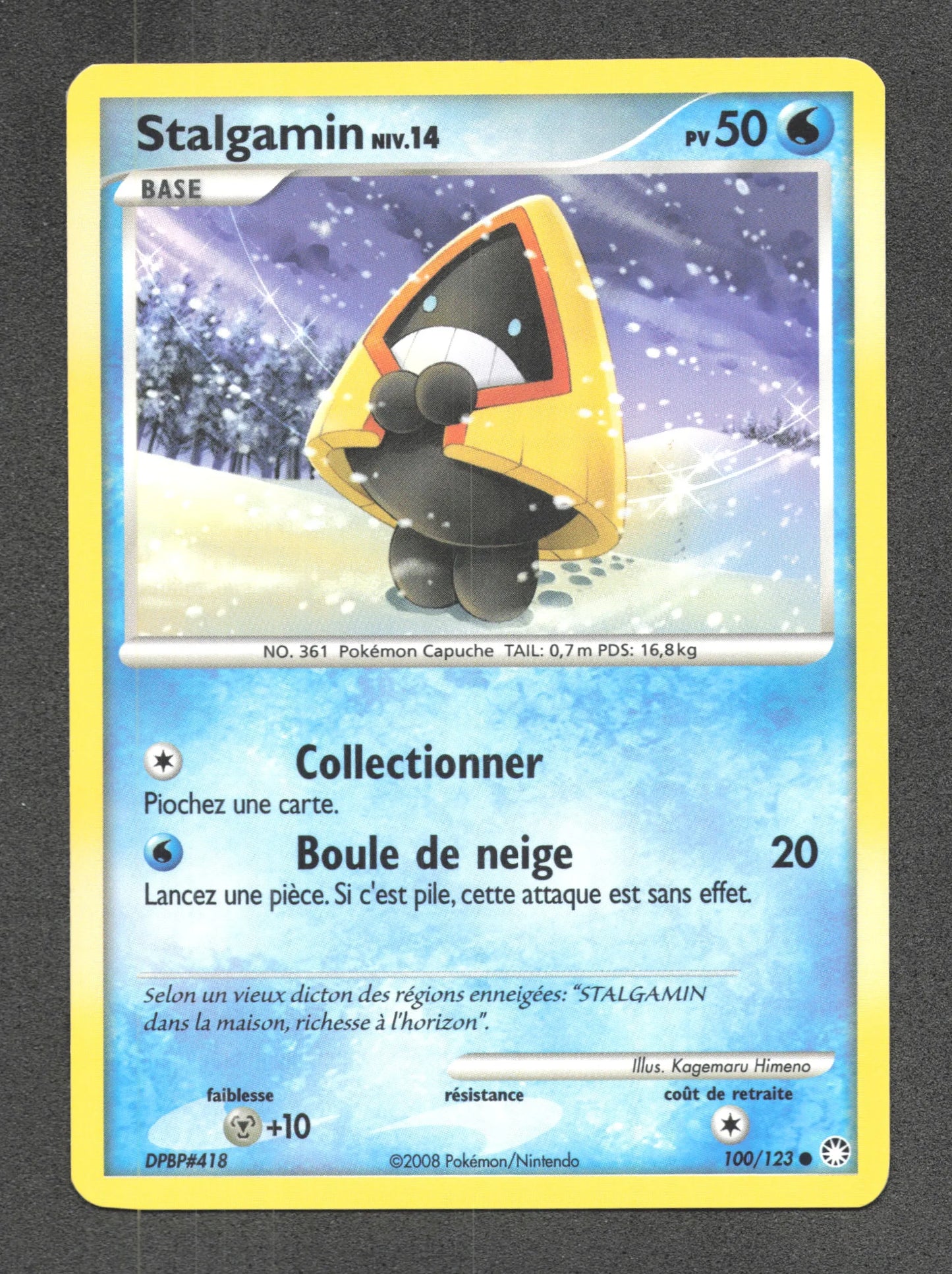 100/123 Stalgamin CO - Trésors Mystérieux
