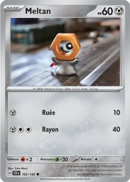 102/142 Meltan Reverse - Couronne Stellaire