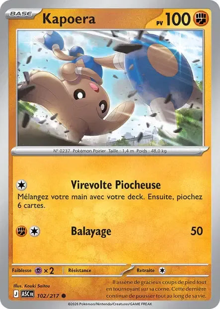 102/217 Kapoera REVERSE ENERGIE - Héros Transcendants