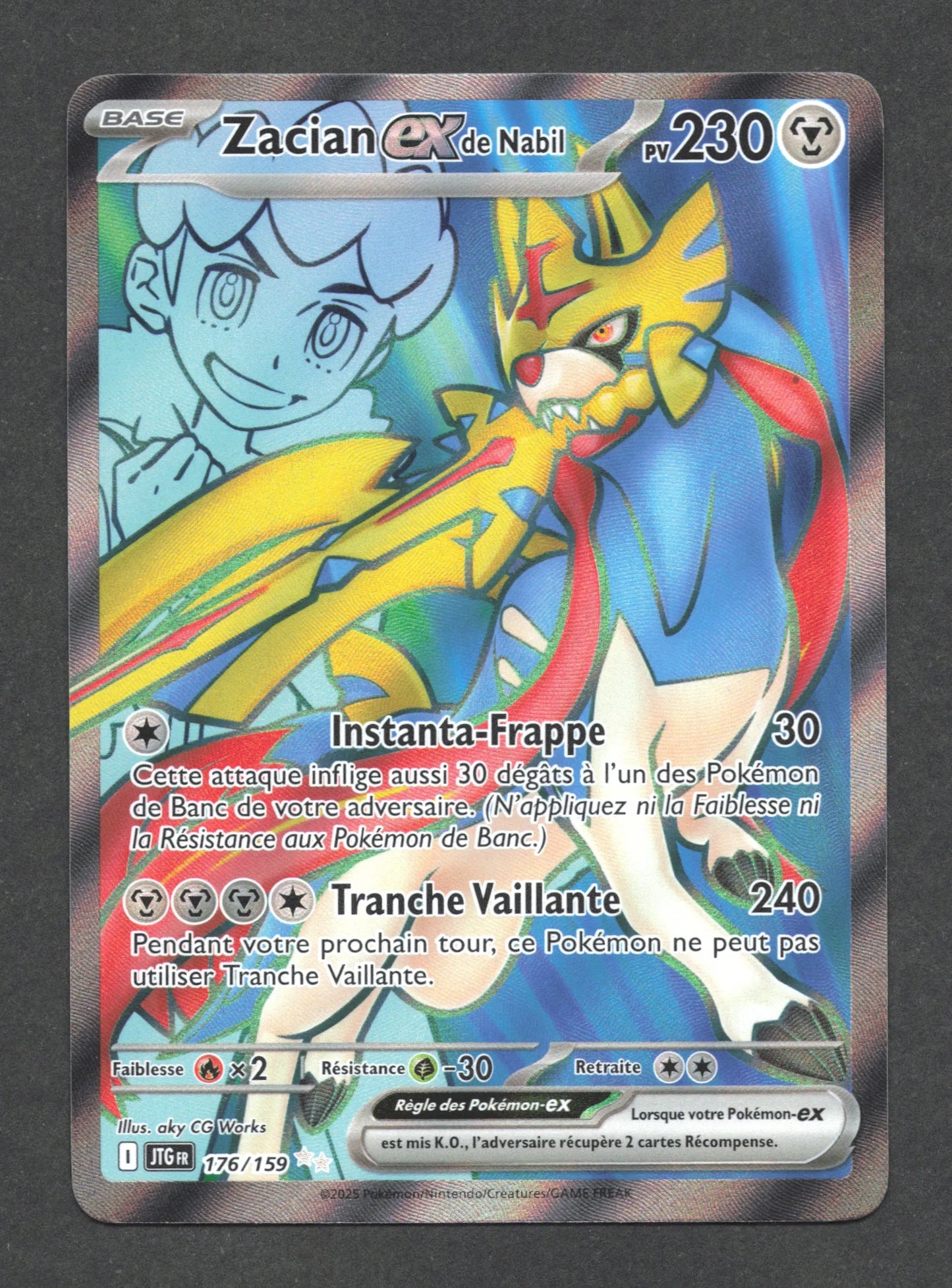 176/159 Zacian EX - Aventures Ensemble