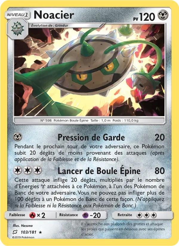 103/181 Noacier REVERSE - Duo de Choc