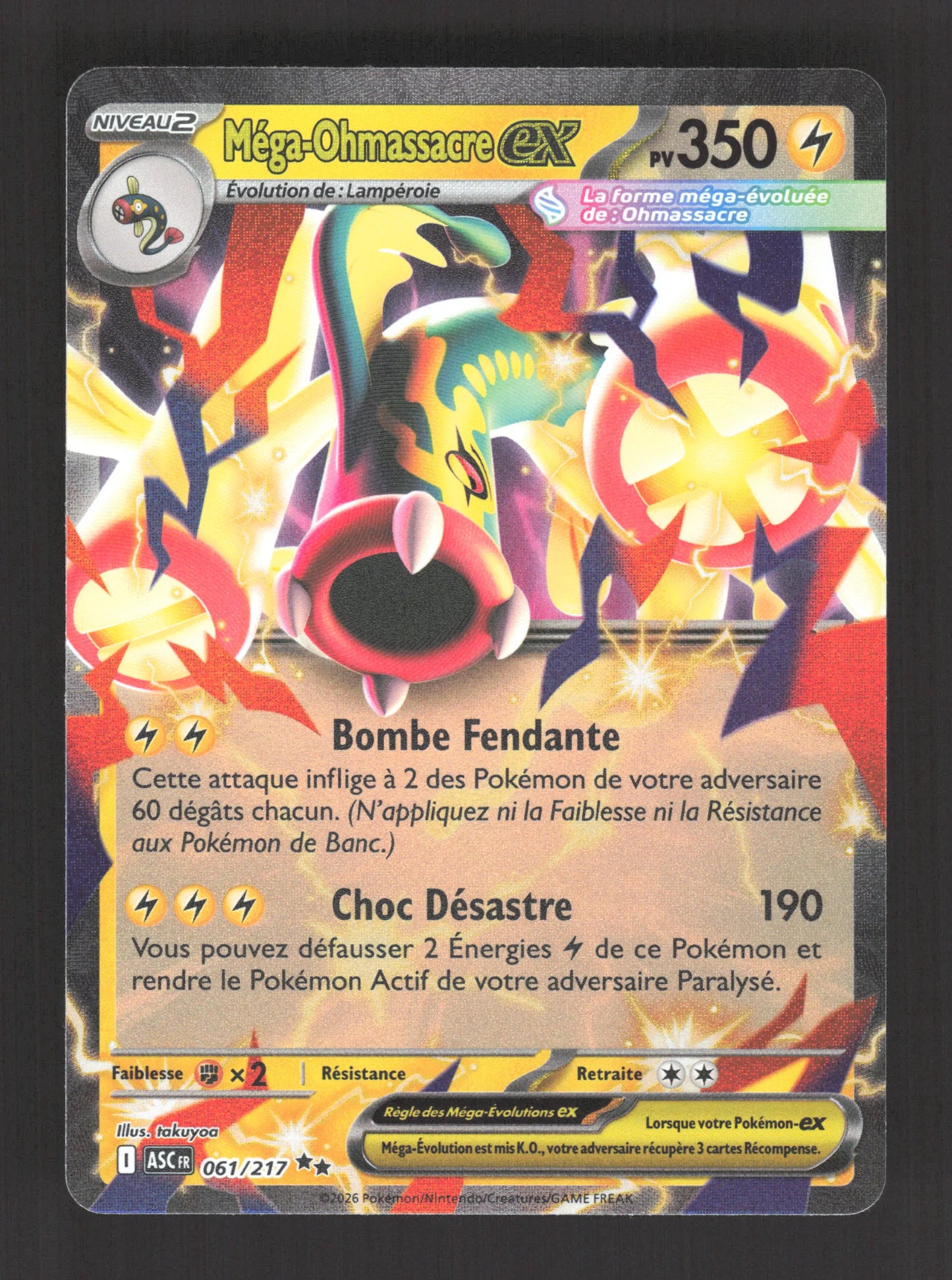 061/217 Mega Ohmassacre EX - Héros Transcendants