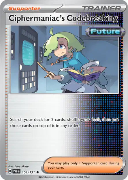 104/131 Decodage de Decryptomane POKEBALL - Évolutions Prismatiques
