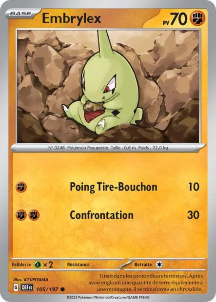 105/197 Embrylex HOLO COSMOS - Inconnu