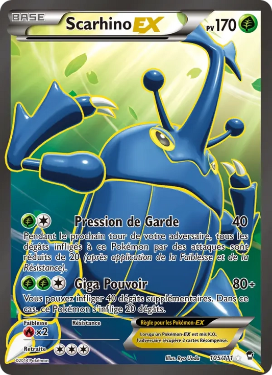 105/111 Scarhino EX - Poings Furieux