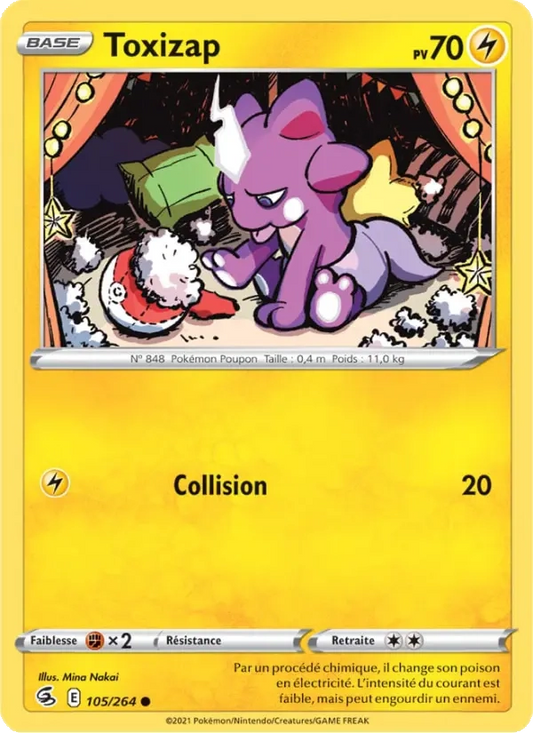 Toxizap Reverse 105/264 - Poing de Fusion