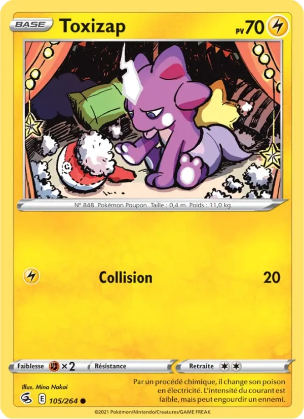 105/264 Toxizap Reverse - Poing de Fusion