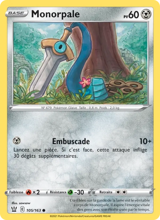 105/163 Monorpale Reverse - Styles de Combat